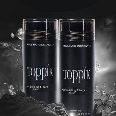 Toppik Hair Fiber 27.5g - BLACK and DARK BROWN