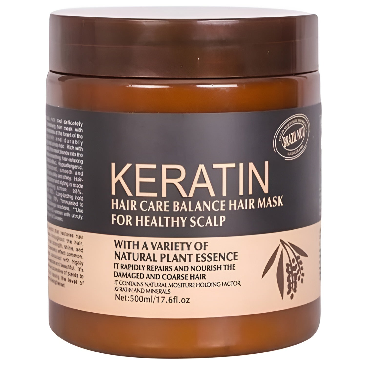 Keratin Hair Care Balance Hair Mask for Healthy Scalp 500ml