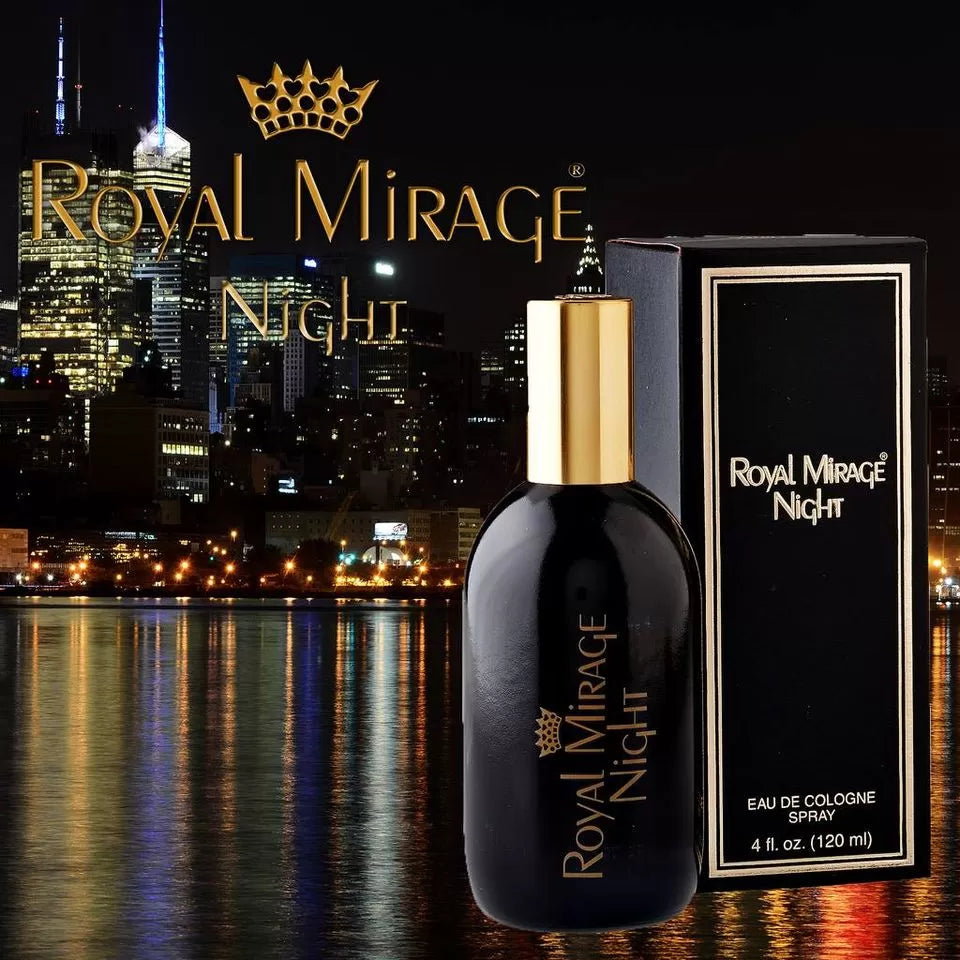 Royal Mirage Perfume Night Eau De Cologne - 120ml | Luxurious Fragrance Perfume