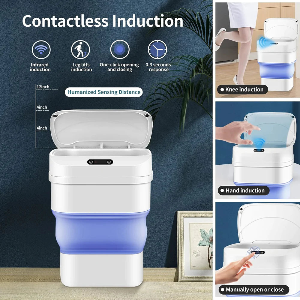 Automatic sensor dustbin cell operated