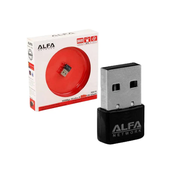 ALFA Network-Wifi USB Adapter-300 Mbps- Original Product-High Speed &amp; Vast Coverage