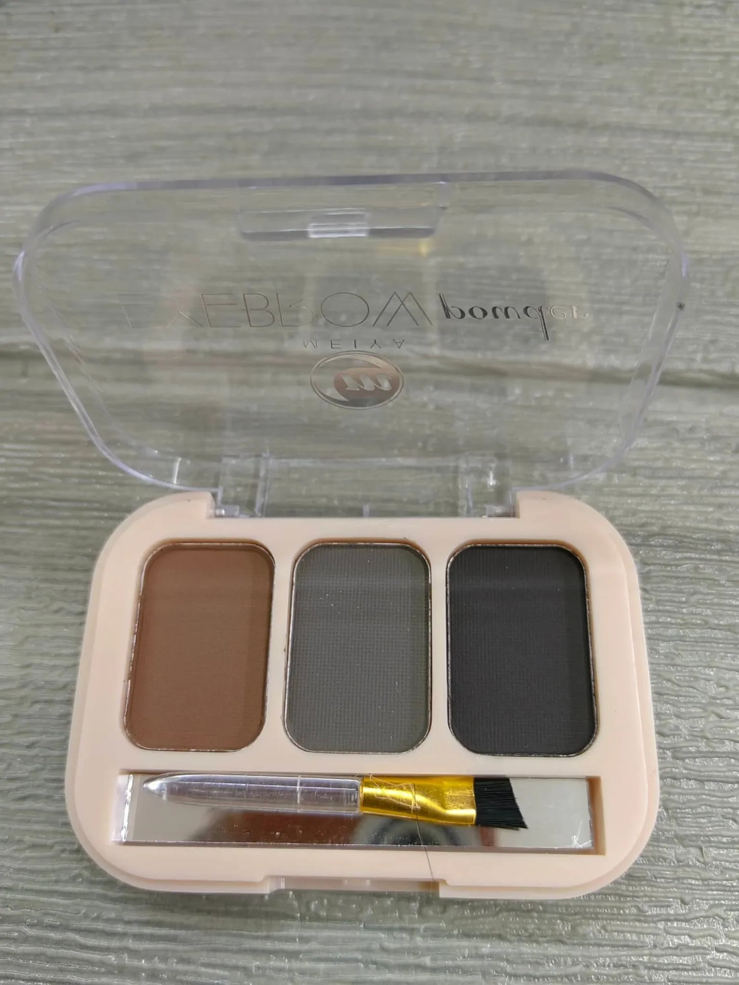 MEIYA EYEBROW POWDER 3 COLORS  Beauty Eyebrow Palette Beauty Eyebrow Palette Brush Inside