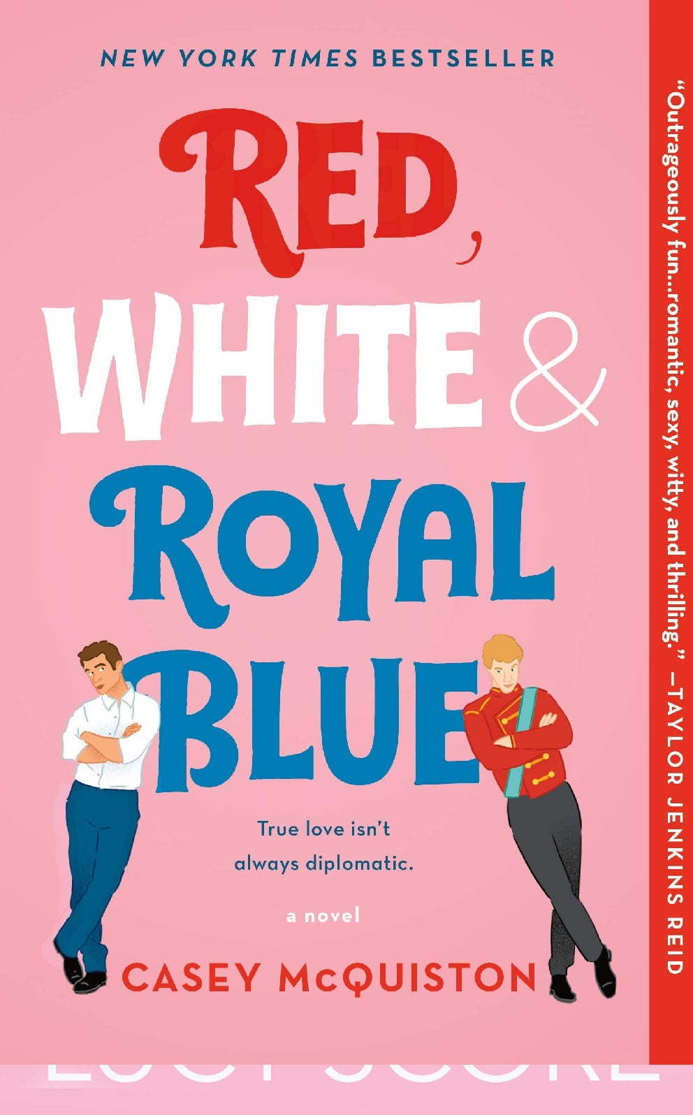 Red White &amp; Royal Blue: A Novel By Casey McQuiston Best Selling Novel KS