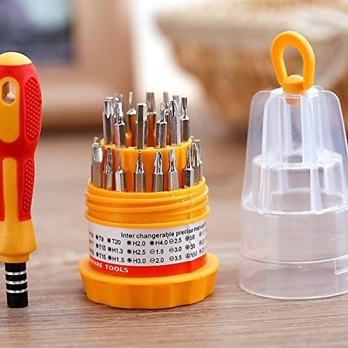 Universal Precision Screwdriver Bit Set | Multi tool Screw driver Kit Maintenance Repair Tool 31 in 1 (random color))