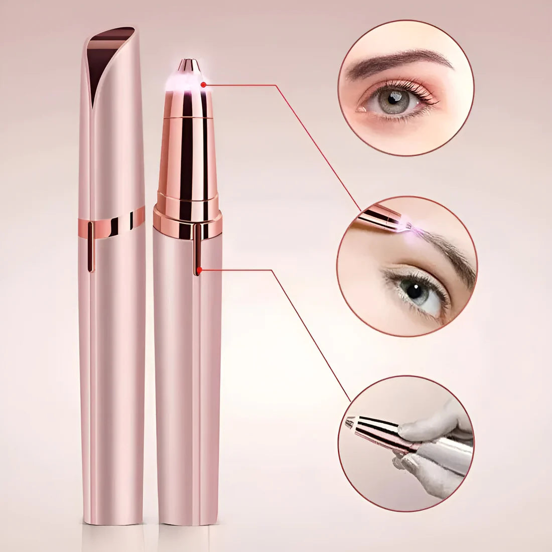 Flawless Brows Eyebrow Hair Remover Machine - (chargeable )