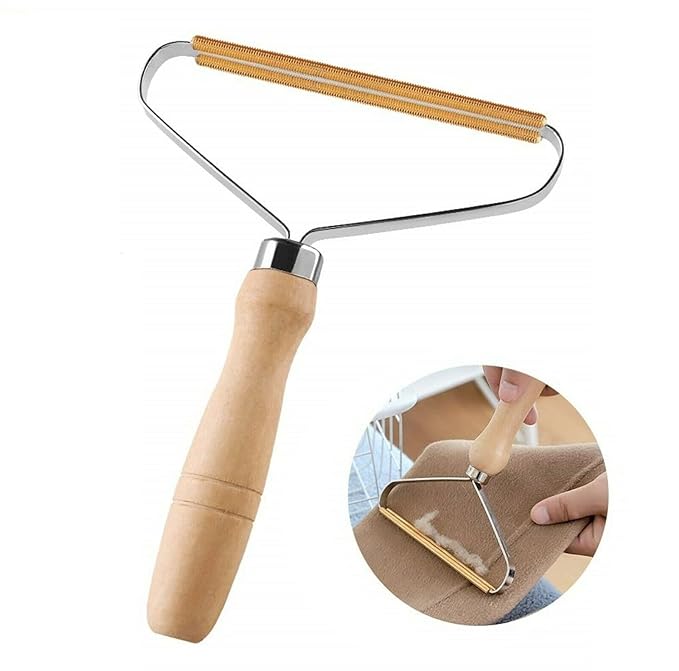 Portable Manual Hair Remover Coat Roller Hair Remover Double-sided Shaving Knife Pet Hair Cleaning Brush Sofa Shaving Ball Too