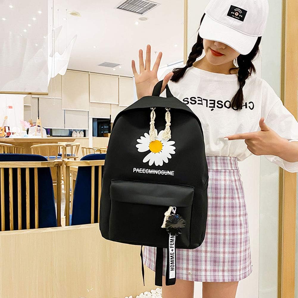 4-Piece School Bag Set Daisy Flower  Backpack Set Stylish &amp; Practical new arrival 2024