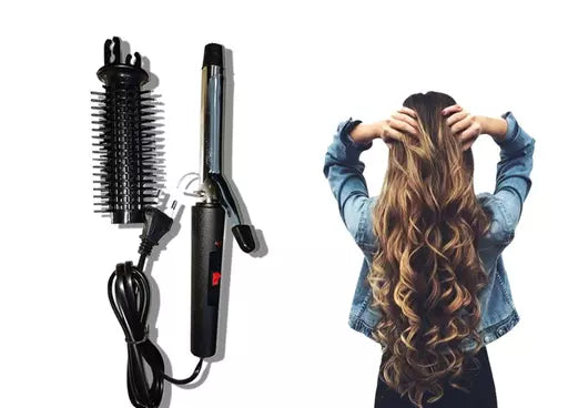 Professional Stainless Steel Anti-Static Curl Curling Make Hair Curler Curling Iron Rod Styling