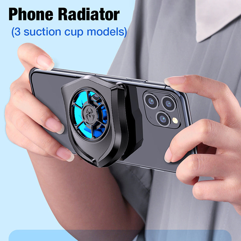 (NW000212) Portable Mobile Phone Gaming Cooler Gaming Radiator Stand Phone Cooling Fan