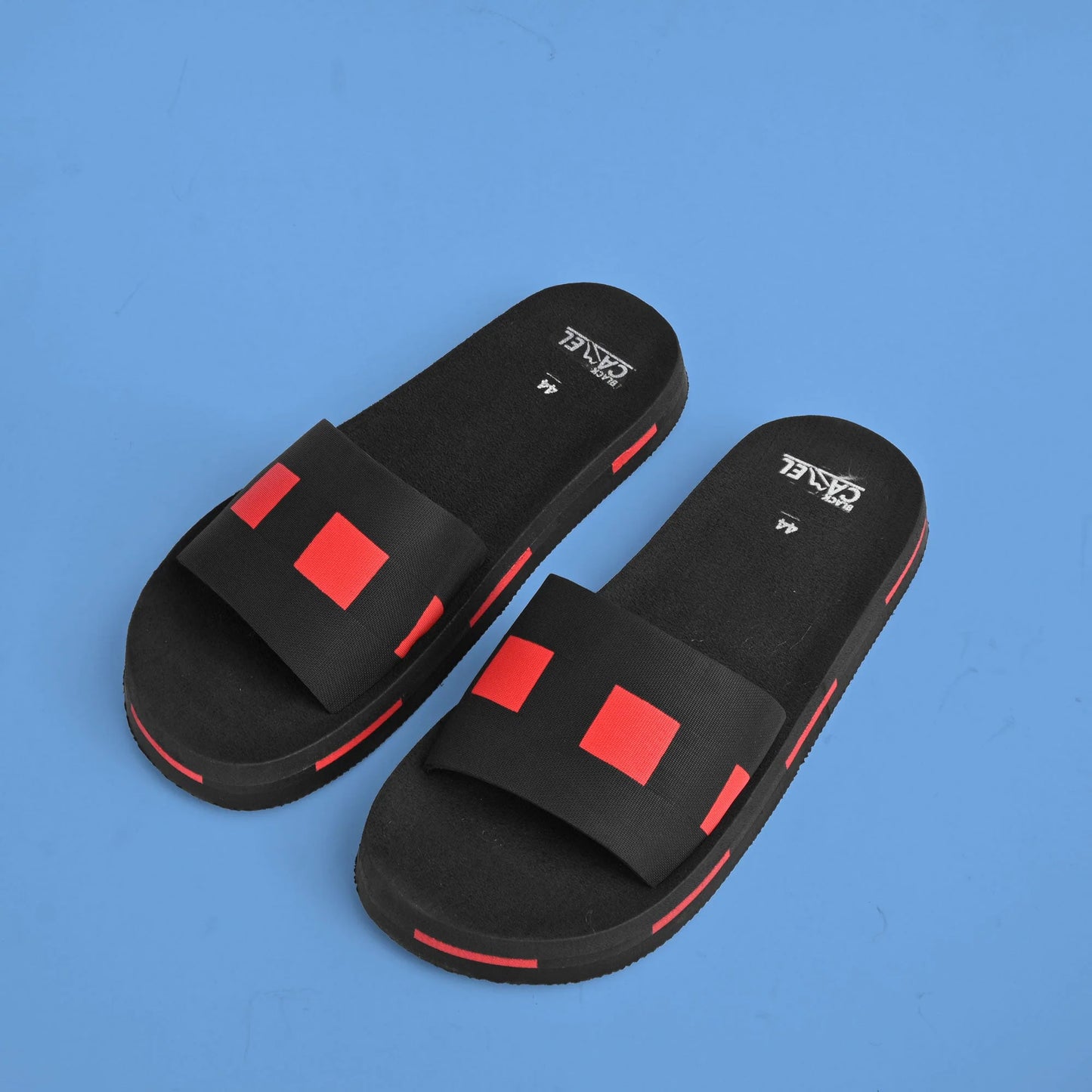 Black Camel Box Style Slides (Box Style - 40-44)