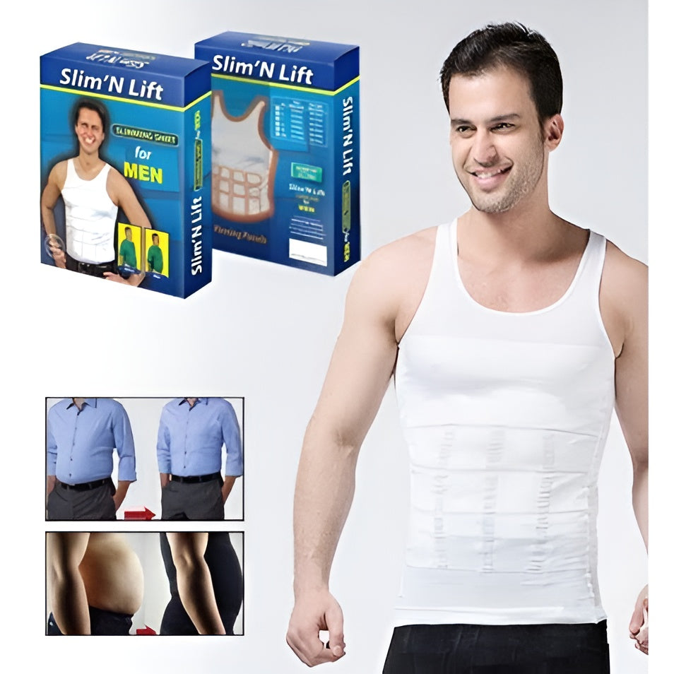 Slim N Fit Body Shaper Vest Shirt – Tank Top Sleeveless Shape wear For Men