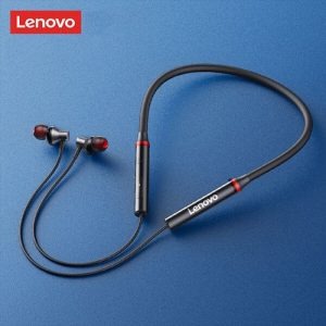 Lenovo HE05X Wireless Headset Magnetic Neckband Earphones with Mic (Random Color)