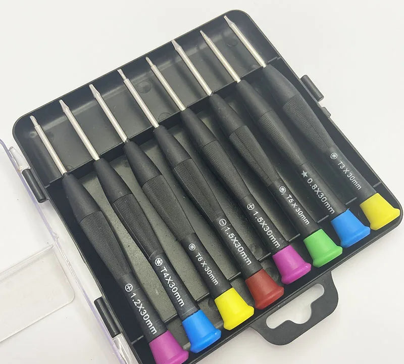 8 in 1 Screwdriver Set for mobile laptops and tablets repairing SH-6308A  (random color)