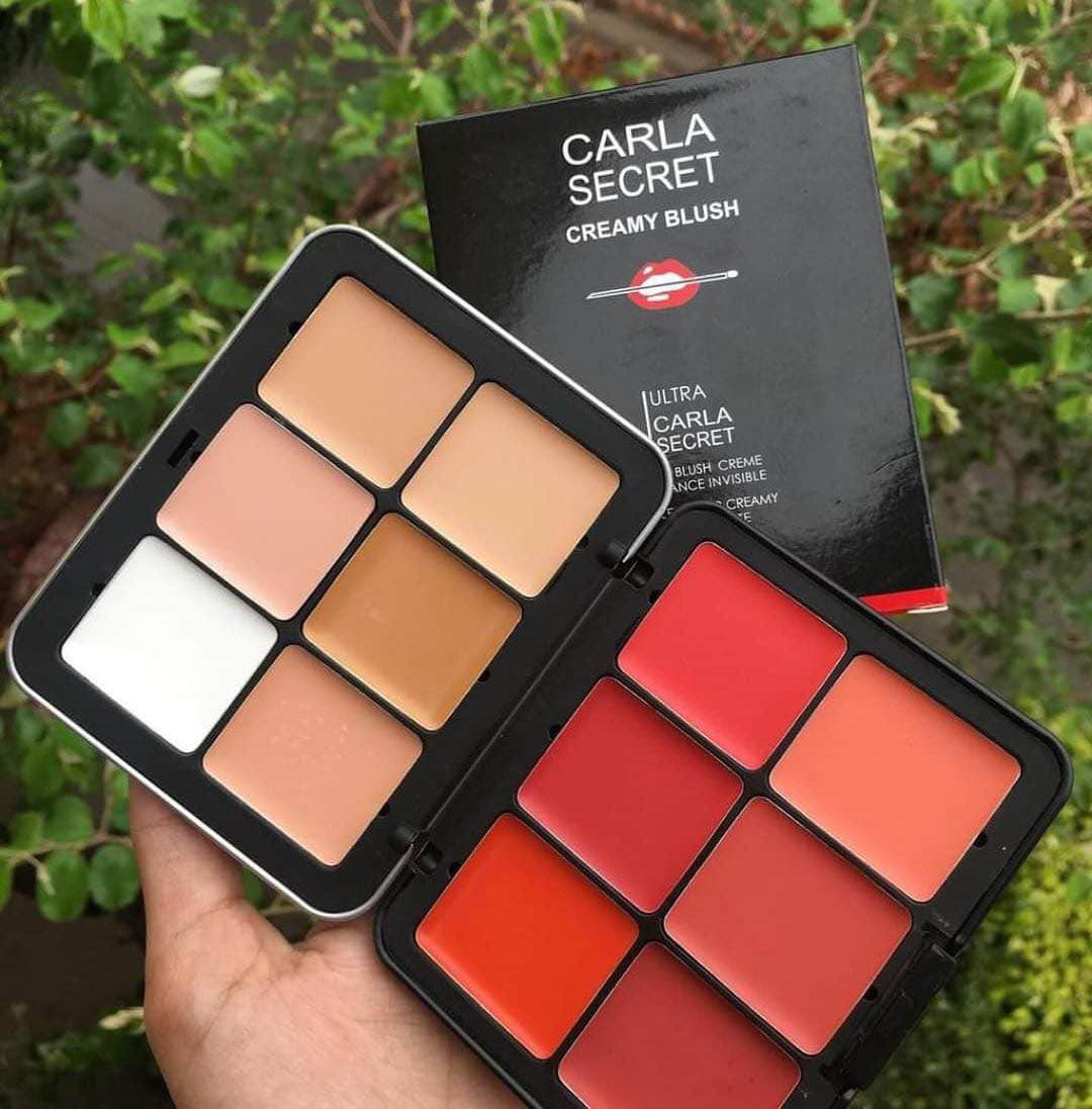 Trendy Carla Secret Cream Concealer &amp; Blush Pallet