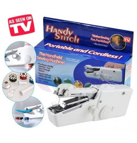 Portable Handheld Mini Sewing Machine Handy Stitch