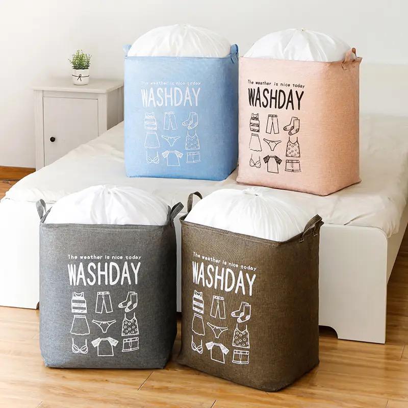 Foldable laundry basket (Random Color)