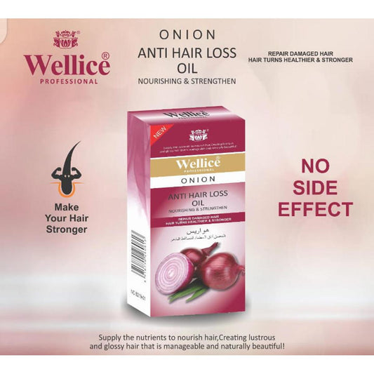 Wellice Onion Anti Hair Loss Oil - 30Ml