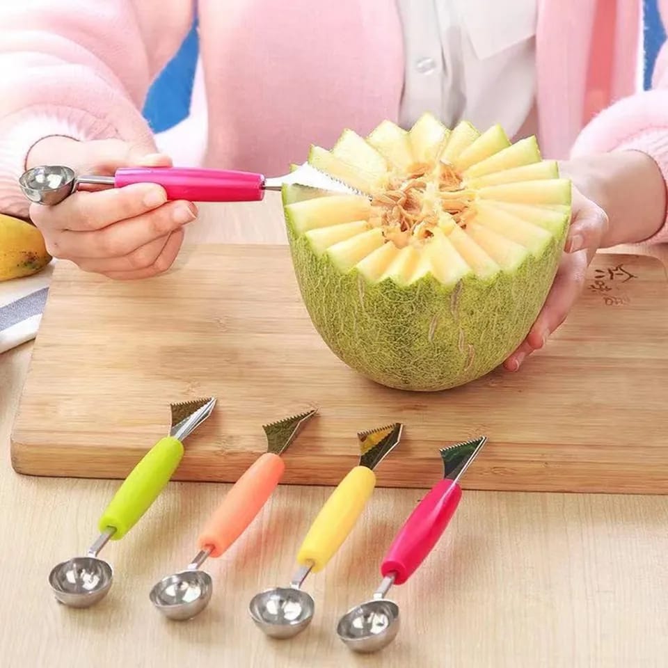 1PC Vegetable Fruit Carving Knife (  random color )