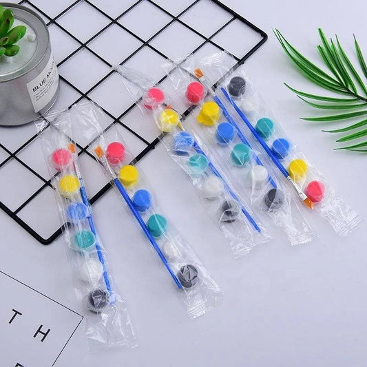 High Quality Non-toxic Kids Drawing Use 6 Pack Acrylic Paints Set 6 Colors 3ml