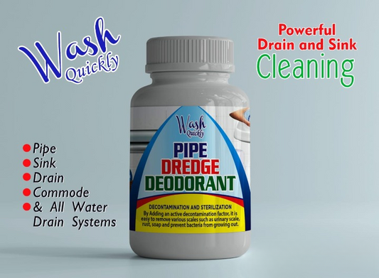 Pipe Dredge Deodorant - Quick Wash Sink and Drain Cleaner (100g)