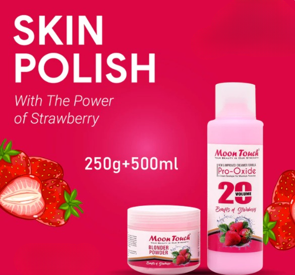 Fruity Pink Skin Polisher Hyperpigmentation -Reduces dark spots on skin