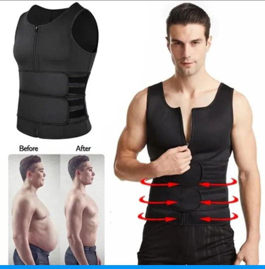 Seamless Slimming Vest Zipper Body Shaper with Strap Control your Belly and Slimming Vest Zipper Body Shaper with Strap Control your Belly and Reshape the Body &amp; Chest