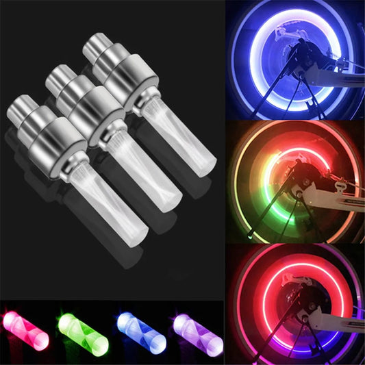 wheel light multicolor for car/bike/bicycle with bettery cells