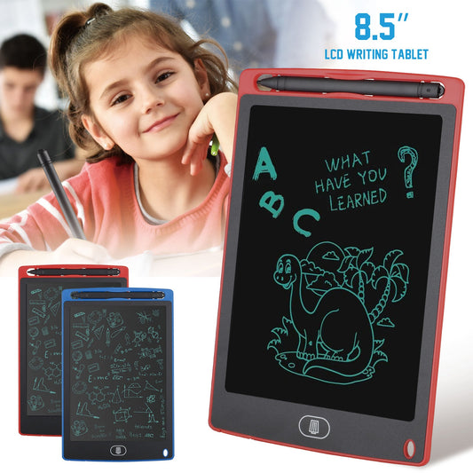 8.5 inch LCD writing tablet for kids - digital drawing pad - erasable writing board - writing pad (random color)