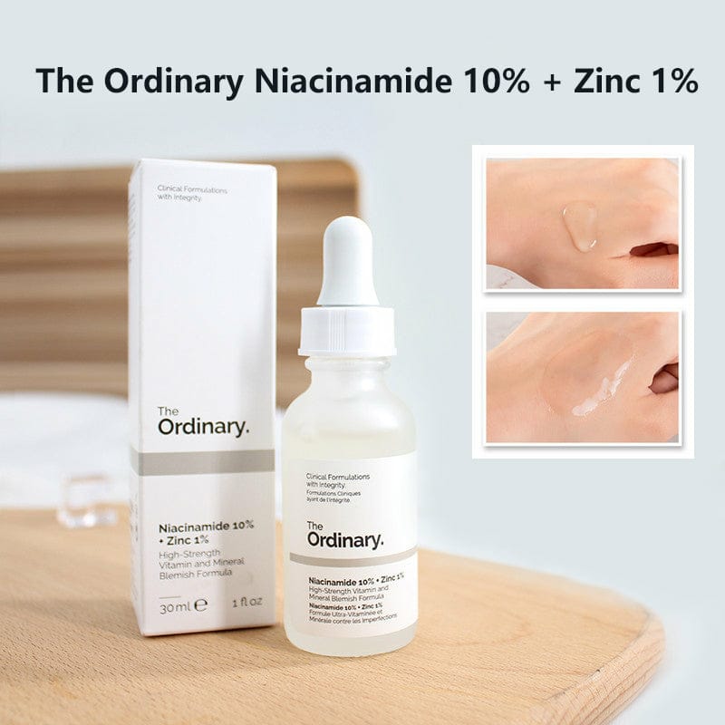 The Ordinary Niacinamide 10% + Zinc 1 % (30ML ) - with barcode &amp; Batch Code