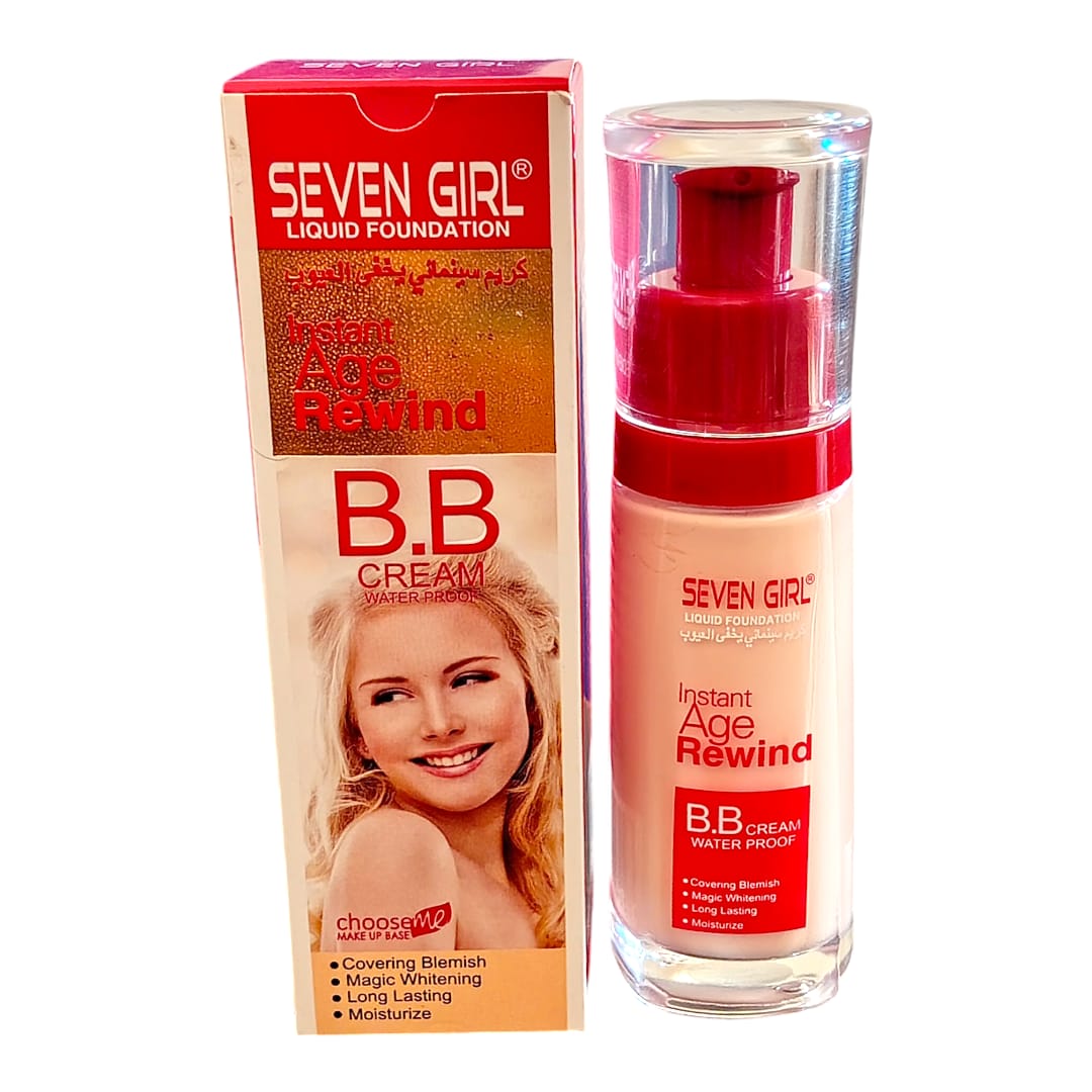 Seven Girl  Liquid Foundation  INSTANT AGE REWIND (Ivory) (50g)