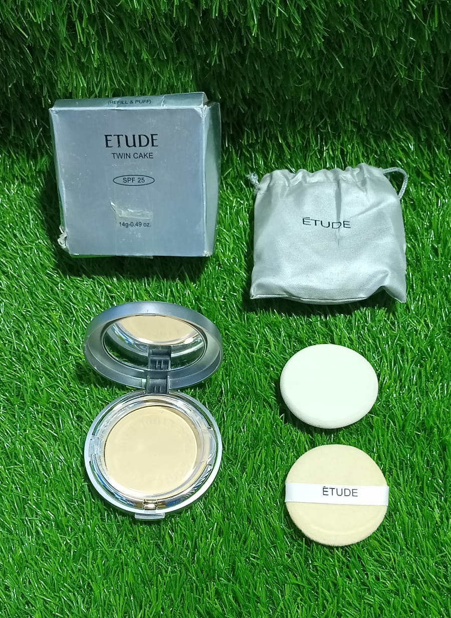 (NW000241) Etude Twin cake face Powder SPF 25