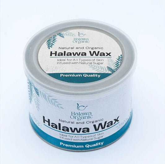 Halawa Organic Wax pure and natural hair removal solution Halawa Finger Wax without using harsh chemicals or damaging your skin(180ml)