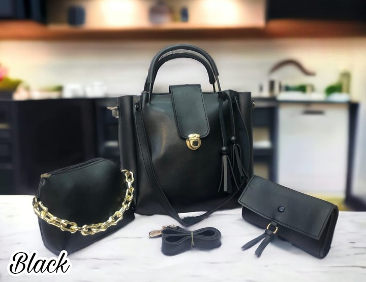 Aaa quality 3pcs bag  stylish for Girls 🤩🤩 Amaizing quality