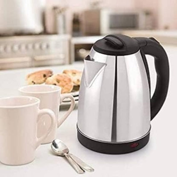 Premium Quality Stainless Steel  Electric Kettle 2.0 Liter (Silver)