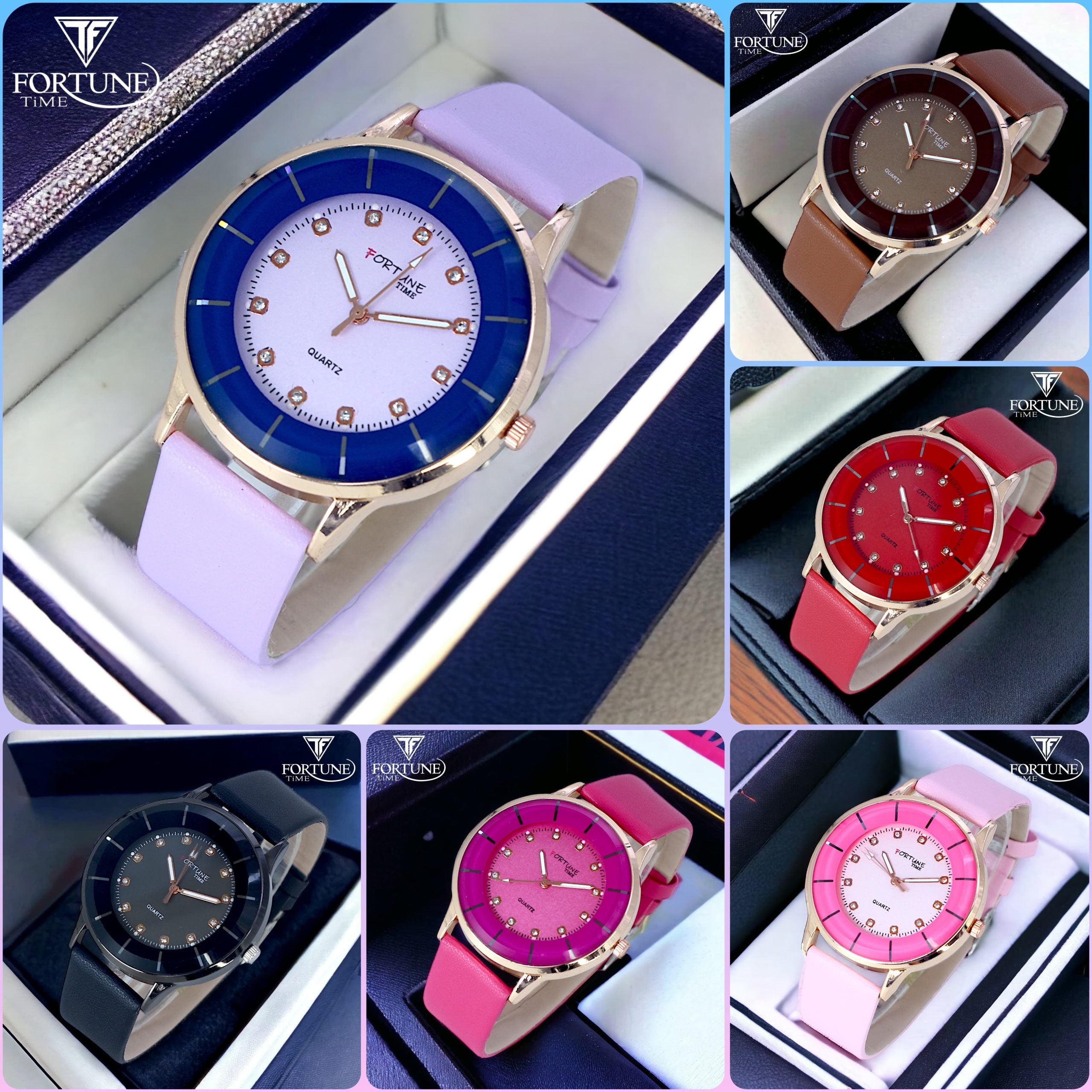 Fortune Times FTC LADIES Quartz Analog Wrist Watch for girls &amp; women (Without Box)