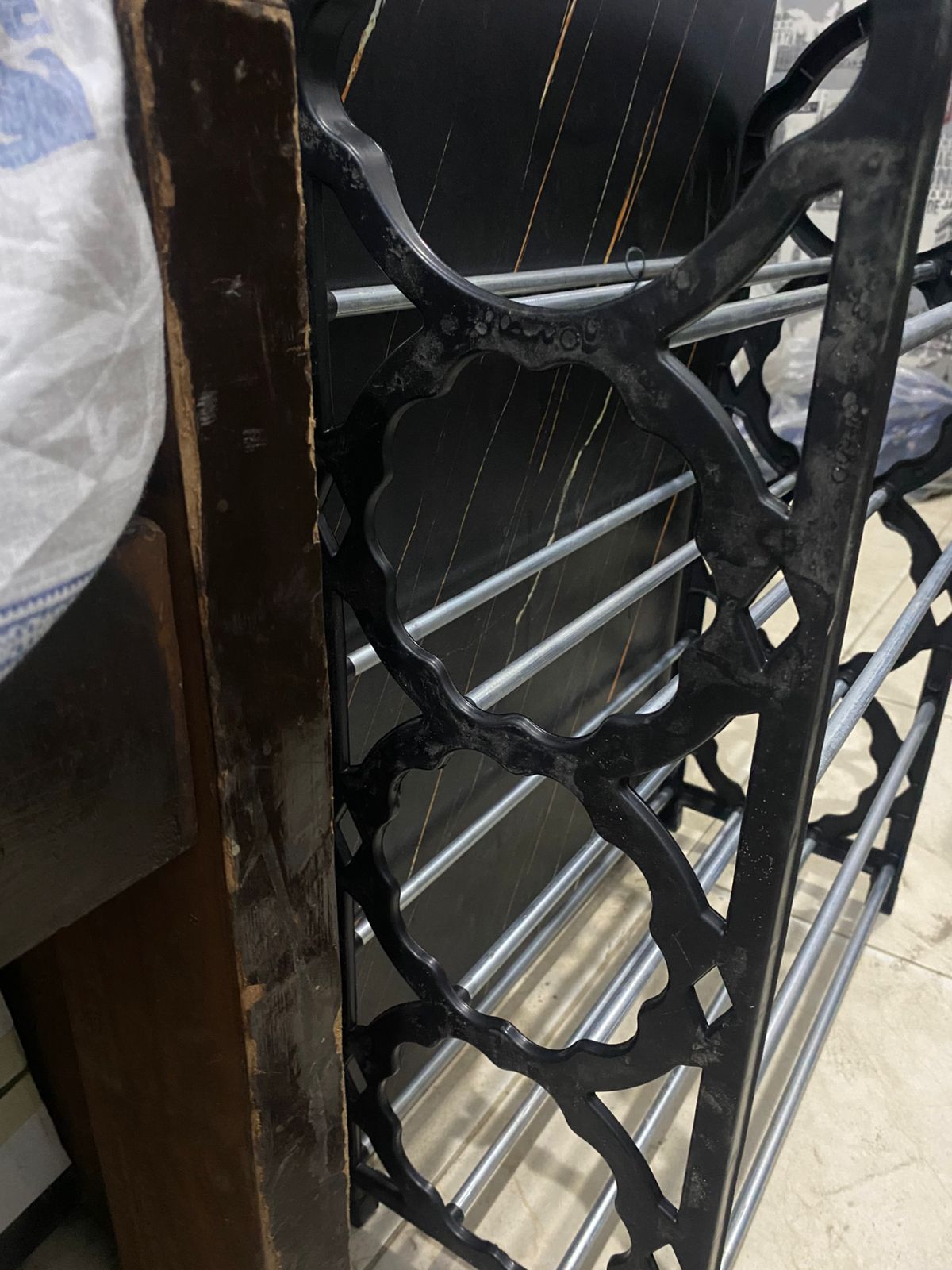 Non-Breakable Floor Standing Shoes Rack