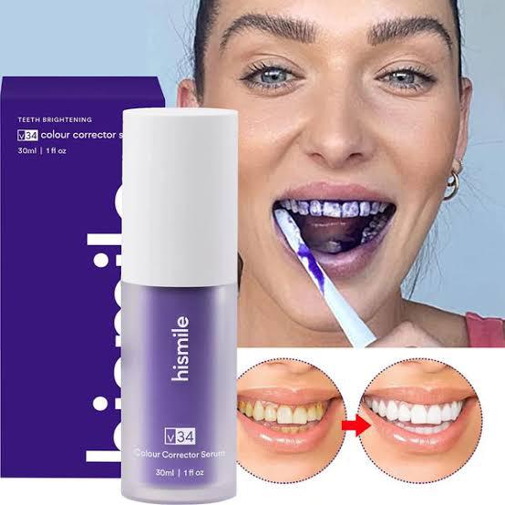 teeth brightening hismiles V34 Colour Corrector Serum 30ml