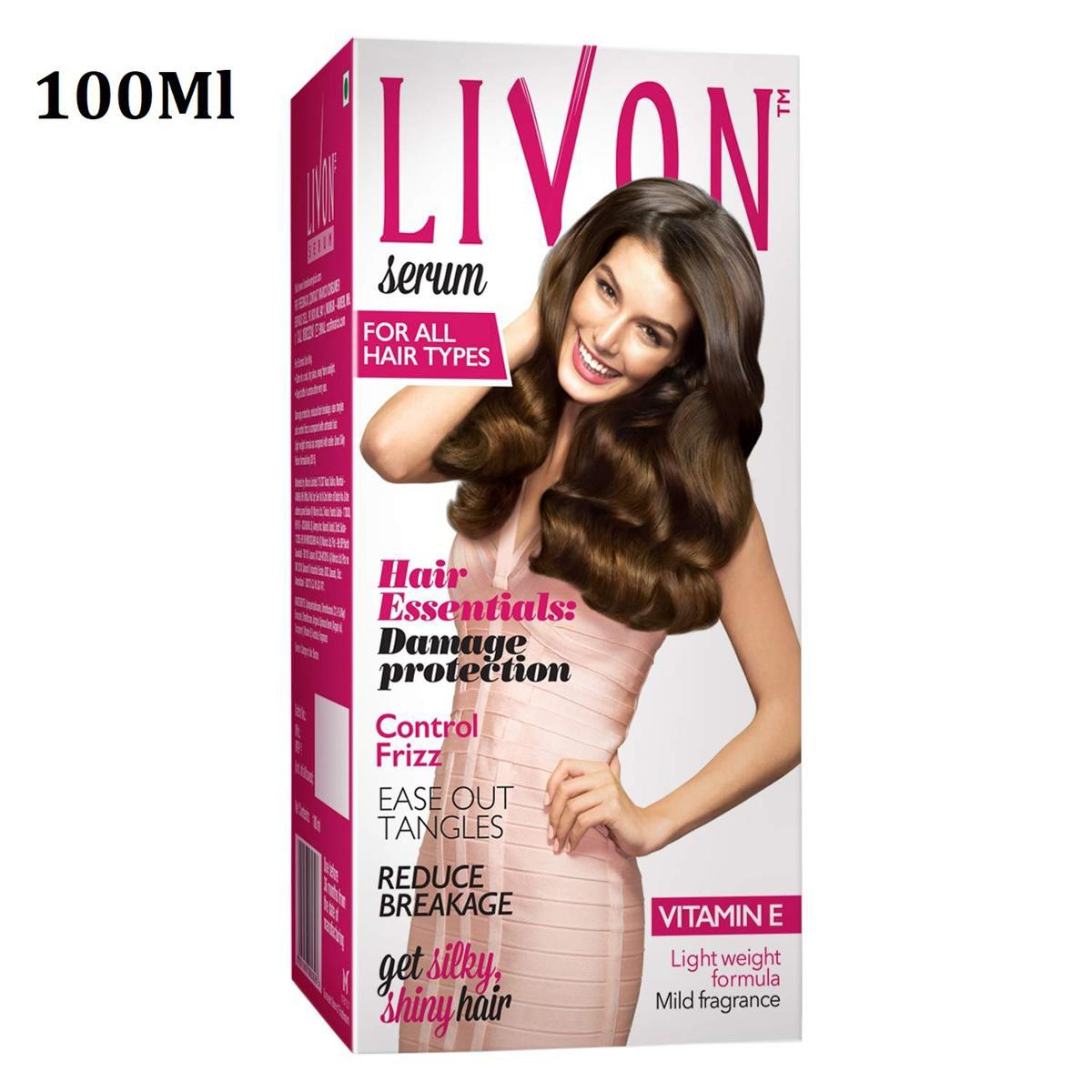 Livon Hair Serum Damage Protection Vitamin E - 50 / 100 ML