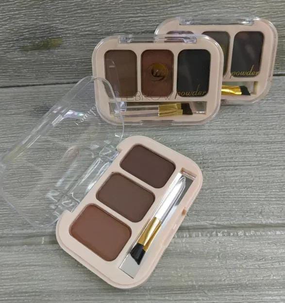 MEIYA EYEBROW POWDER 3 COLORS  Beauty Eyebrow Palette Beauty Eyebrow Palette Brush Inside