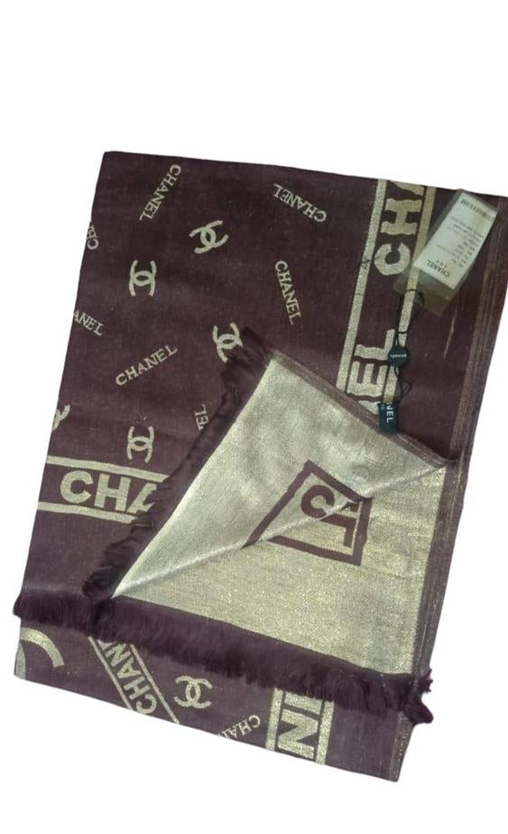 Premium Pashmina Chanel Branded Staller - Elegance Redefined