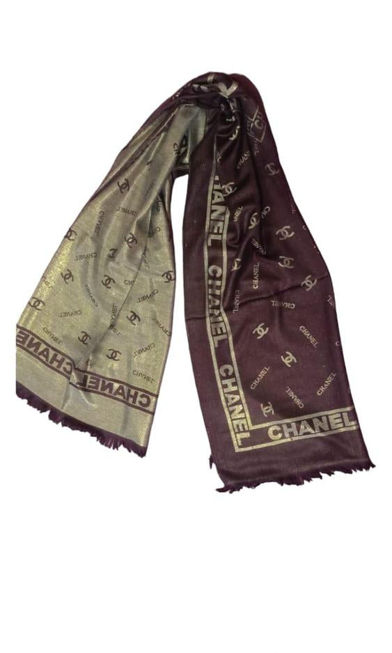 Premium Pashmina Chanel Branded Staller - Elegance Redefined