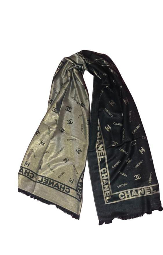 Premium Pashmina Chanel Branded Staller - Elegance Redefined