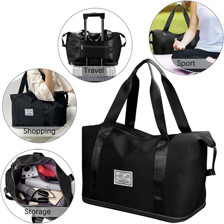 Bags for Men Women Travel Handbag Sport Adjustable Daily Shoulder Bag