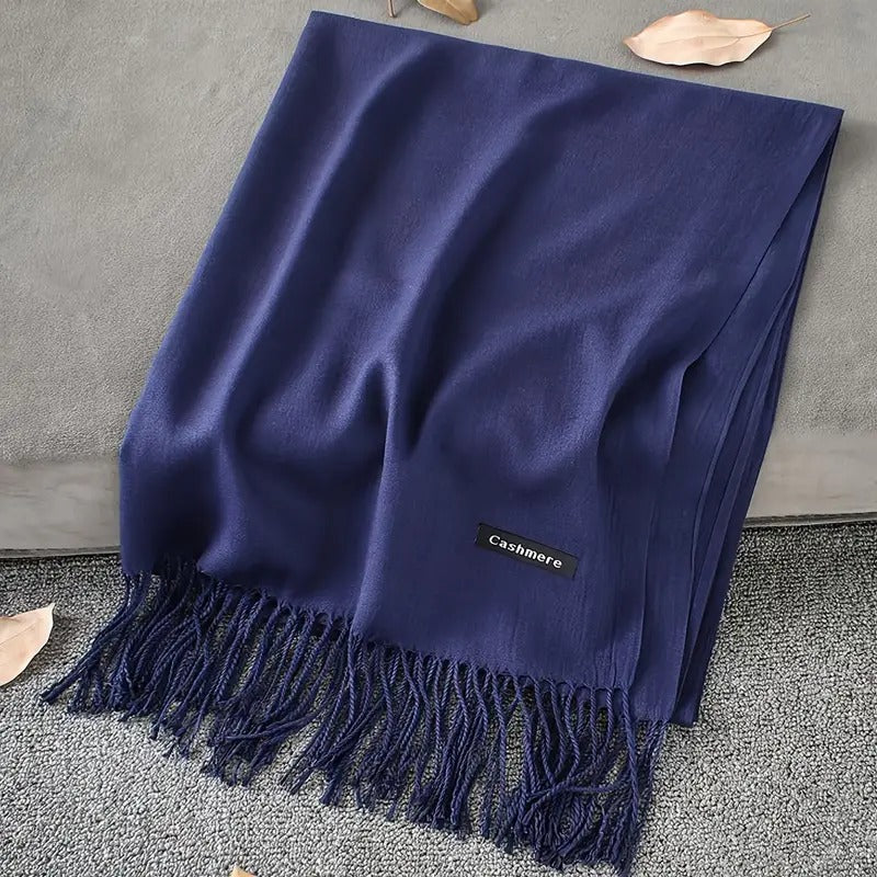 plain  pashmina shawl soft women scarf lady shawl Autumn winter female hijab