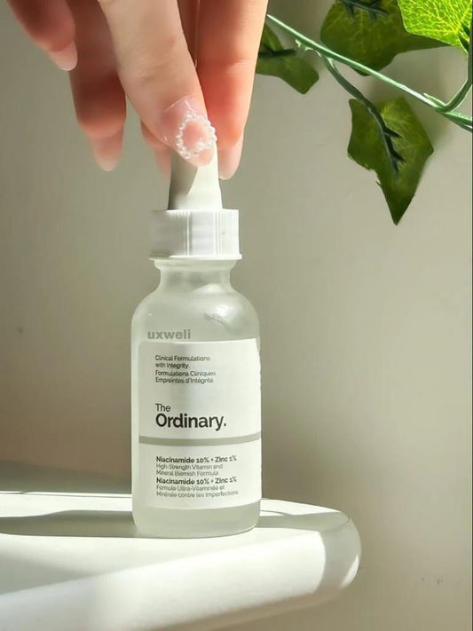 The Ordinary Niacinamide 10% + Zinc 1% serum for Skin Brightening Serum   (30ML )