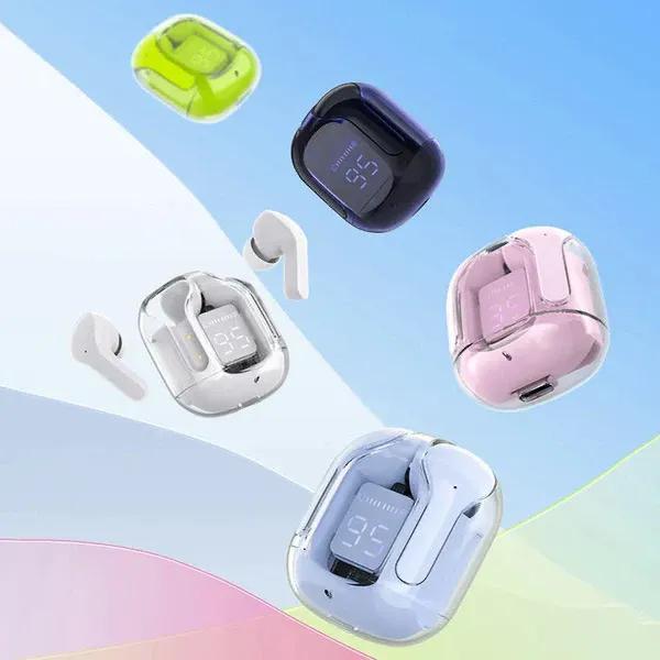 Air31 Earbuds Wireless Crystal Transparent Body | Air 31 Bluetooth Ear Bud