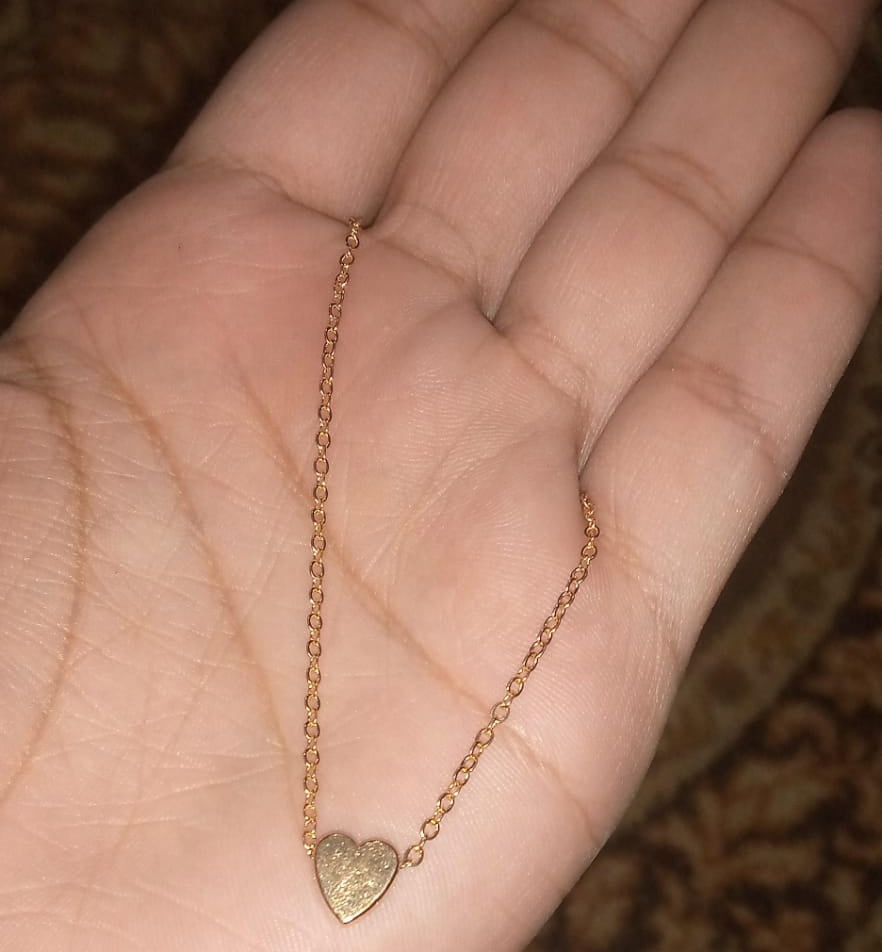 Tiny Heart Shape Pendent For Girls