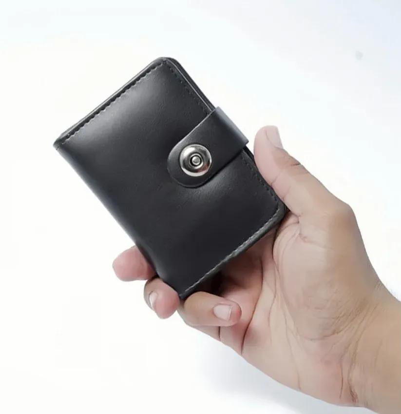 Plain  Leather Smart Wallet for Male And female  Easy To Carry, Stylish And Slim