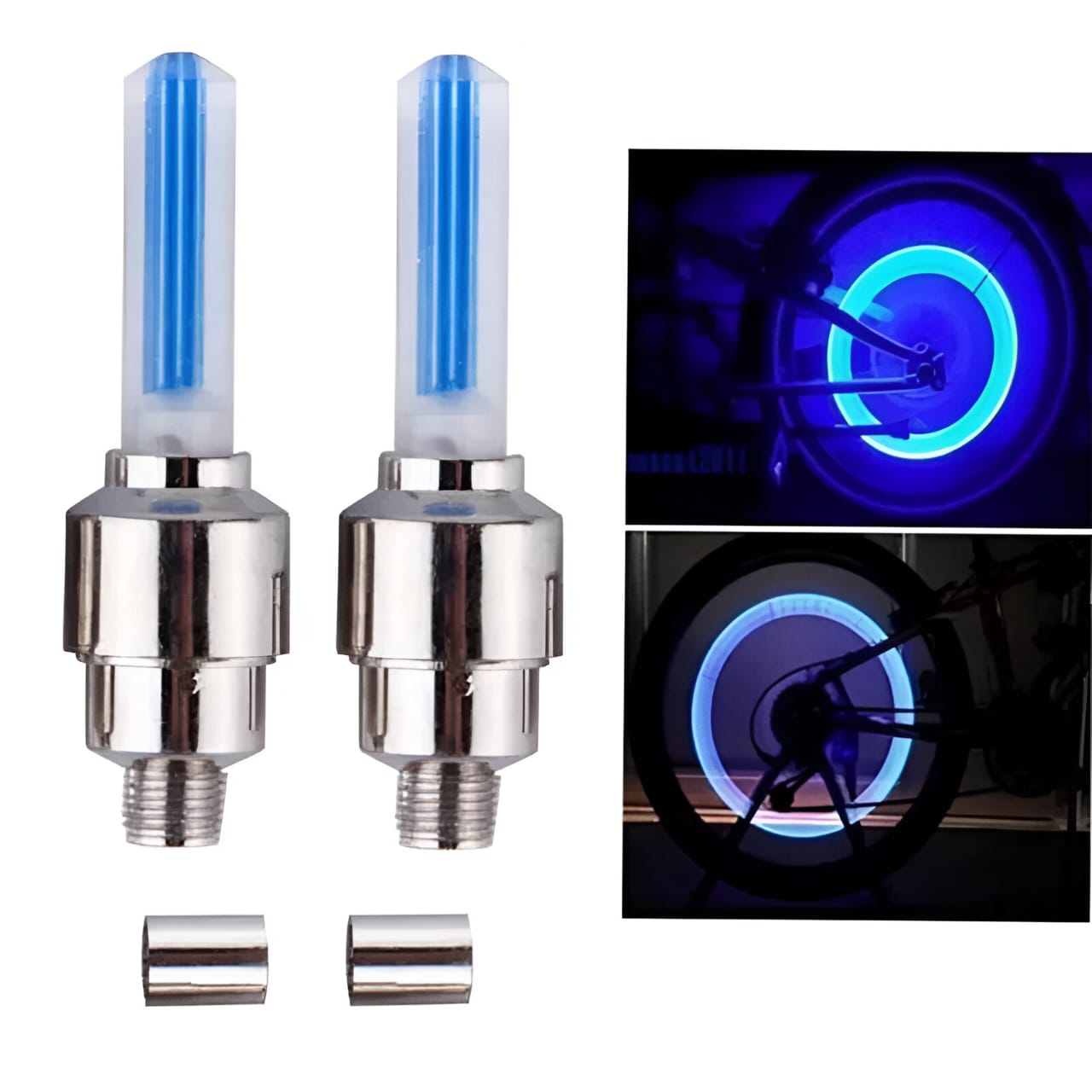 Car Wheel LED Light And Motorcycle Bike Light Wheel Light | Led neon light (Random Color)