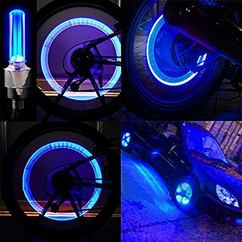 Car Wheel LED Light And Motorcycle Bike Light Wheel Light | Led neon light (Random Color)